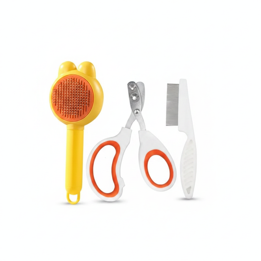3-in-1 Cat Grooming Kit