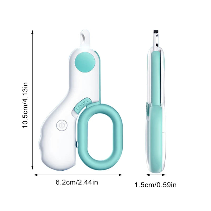 LED Light Professional Pet Nail Trimmer