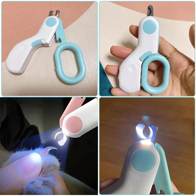 LED Light Professional Pet Nail Trimmer