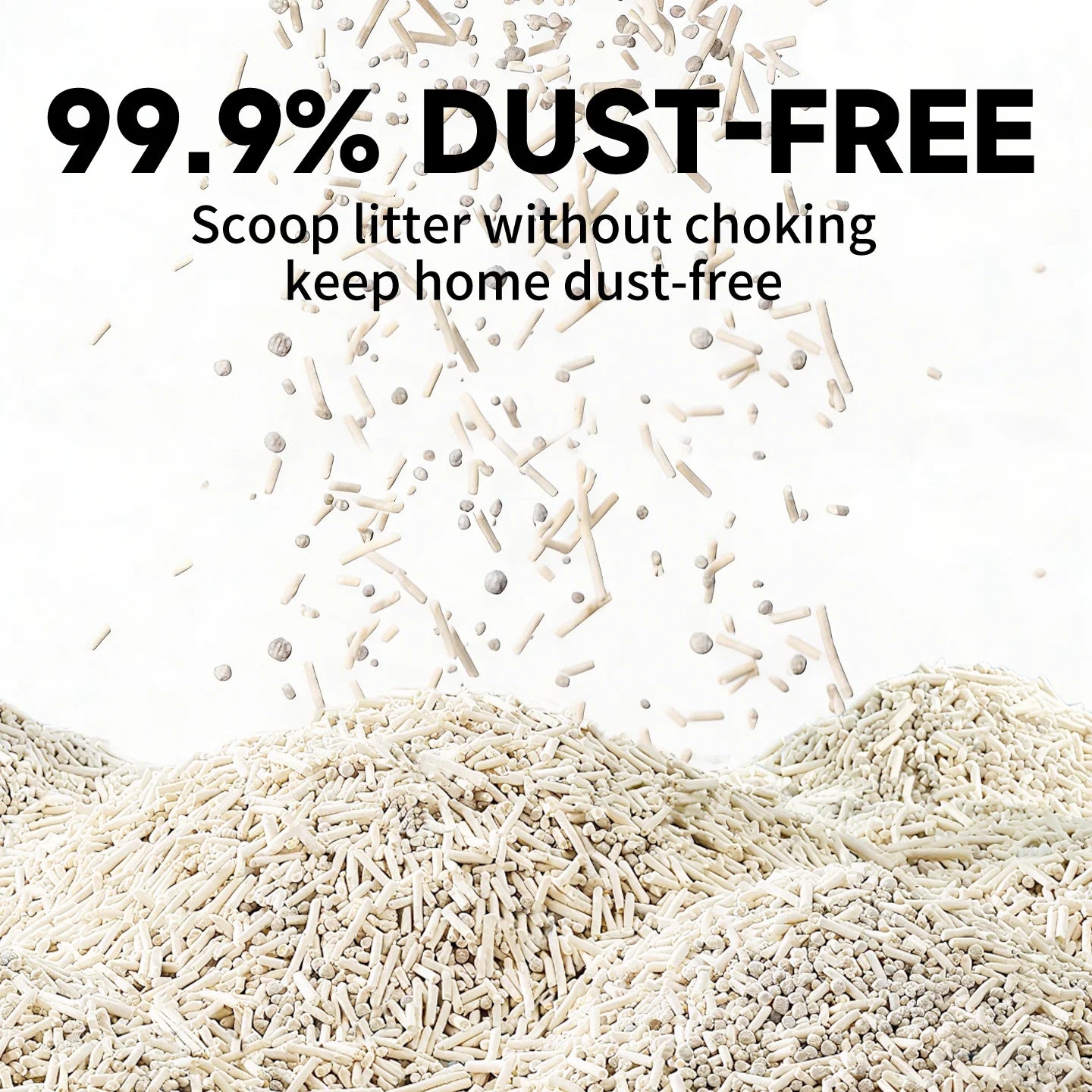 Tofu & Clay Blended Cat Litter | 2.4 kg | Fast Clumping, Deep Odor Control