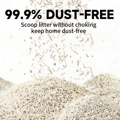 Tofu & Clay Blended Cat Litter | 2.4 kg | Fast Clumping, Deep Odor Control