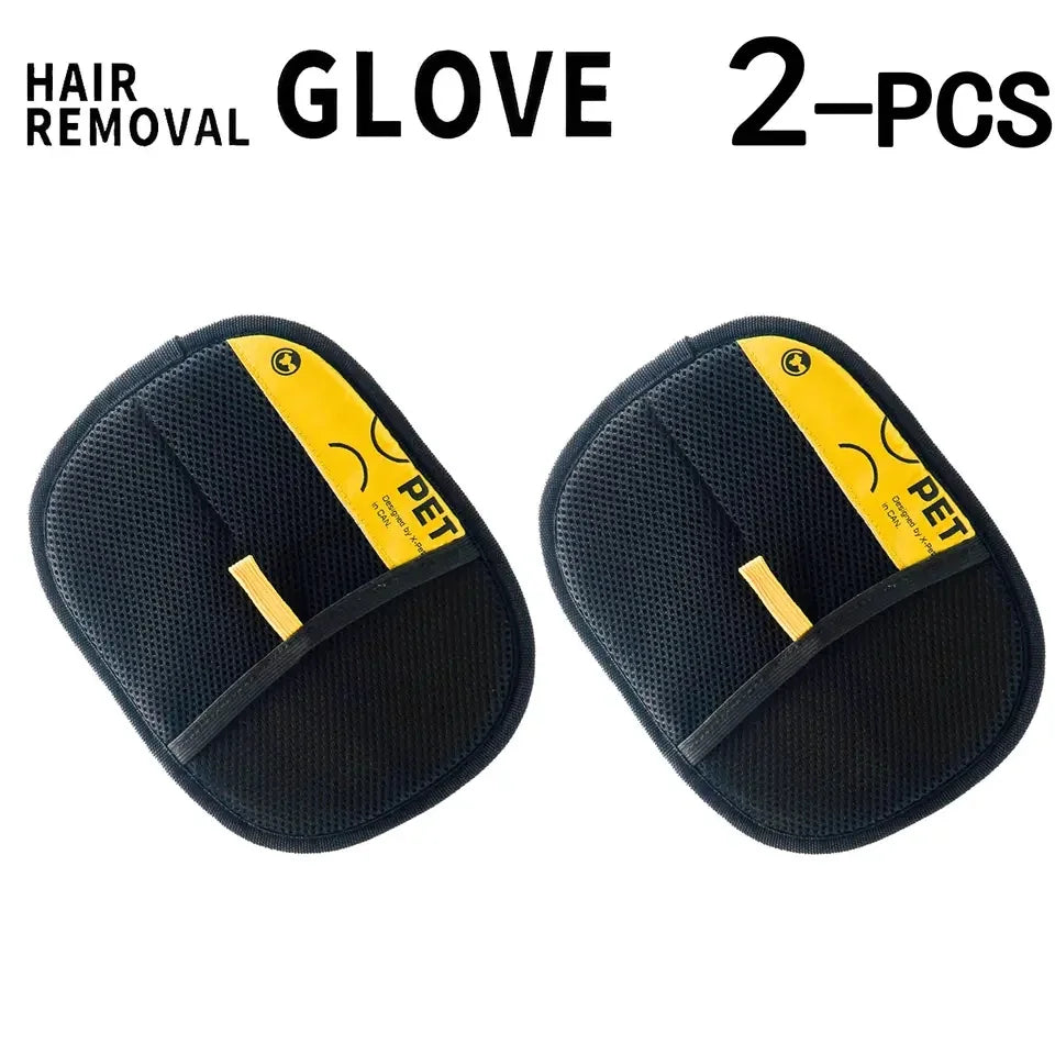 Animal hair glove Electrostatic gloves Two-way brush pet hair removal glove for cats dogs clothes furniture  electrostatic