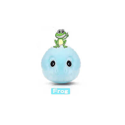 1/3PC Interactive Ball Smart Cat Toy Plush Electric Training Toy Kitten Touch Sounding Pet Product Squeak Toy Ball Chipring Ball