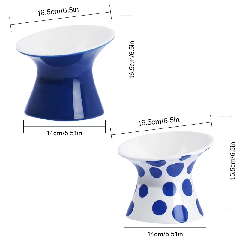 Elevated Ceramic Pet Bowl
