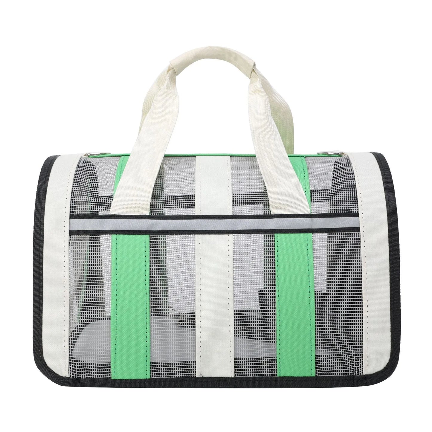 Breathable cat outing bag Pet dog Summer cross outdoor travel portable collapsible small and medium cat   cage mesh