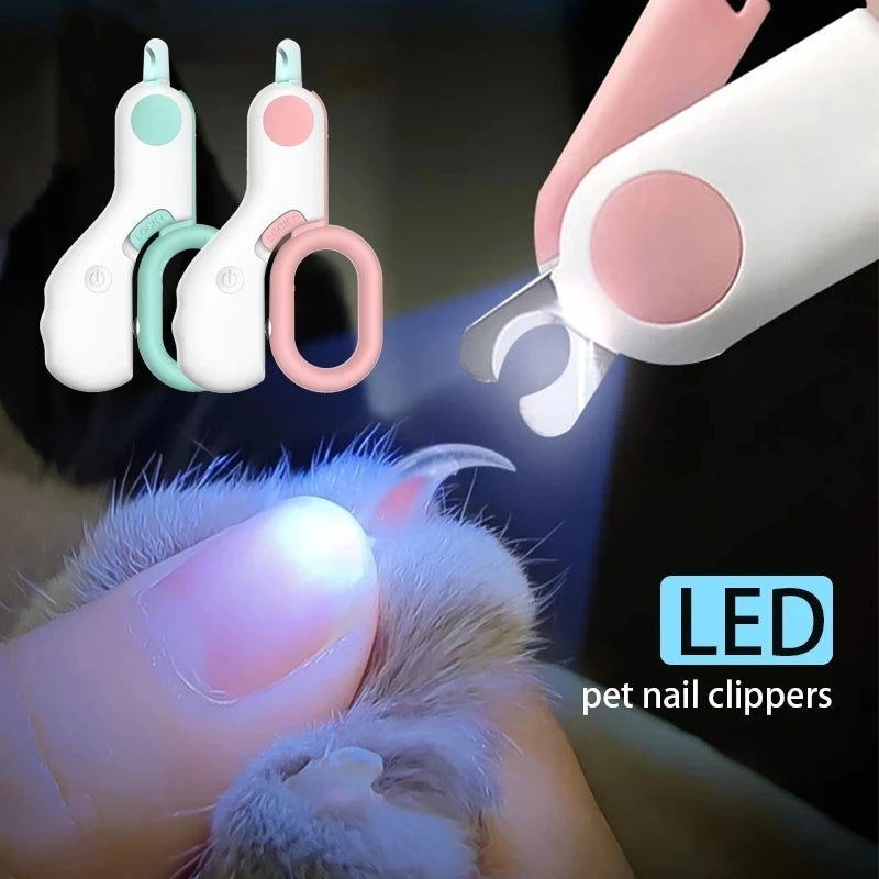 LED Light Professional Pet Nail Trimmer