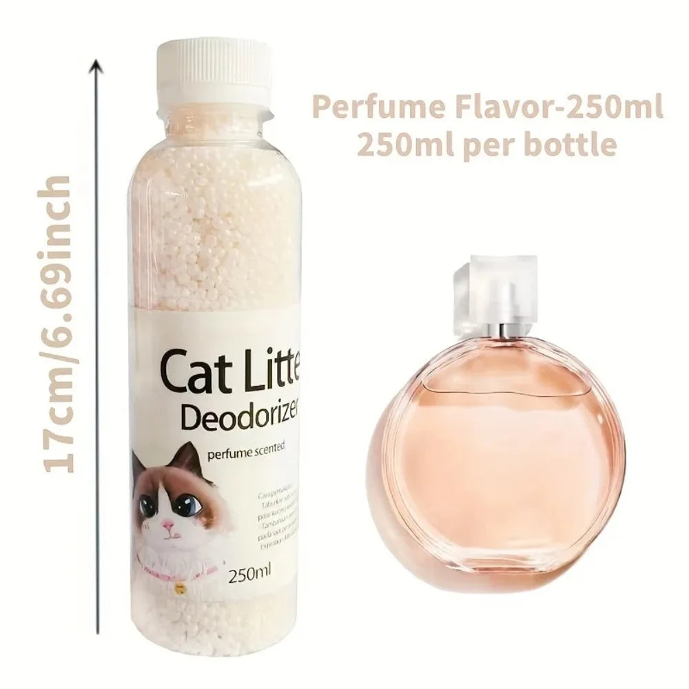 Cat Litter Deodorant Beads 6 Flavors Aromatic Odor Absorbing Deodorizer for Cat Litter Box Pet Cleaning Supplies
